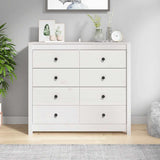 vidaXL Dressoir 100x40x72 cm massief grenenhout