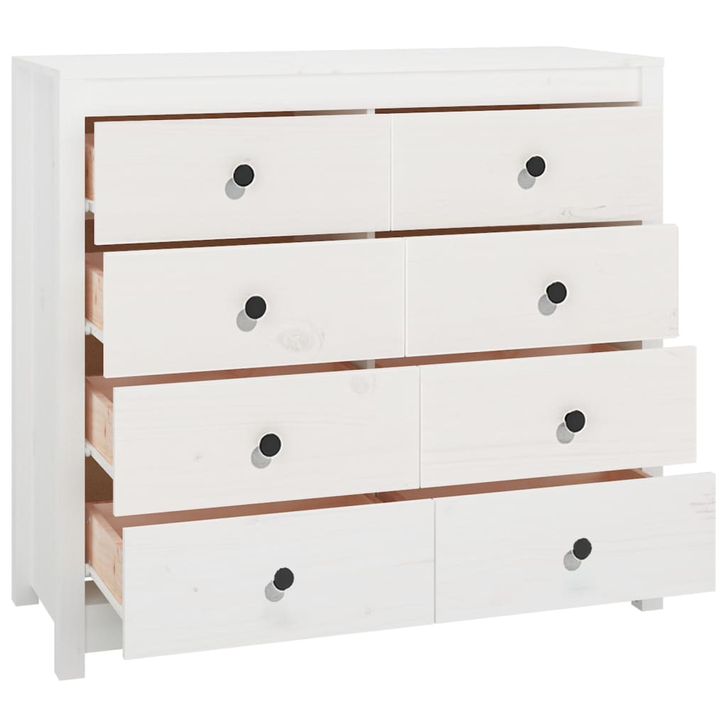 vidaXL Dressoir 100x40x72 cm massief grenenhout