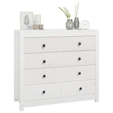 vidaXL Dressoir 100x40x72 cm massief grenenhout