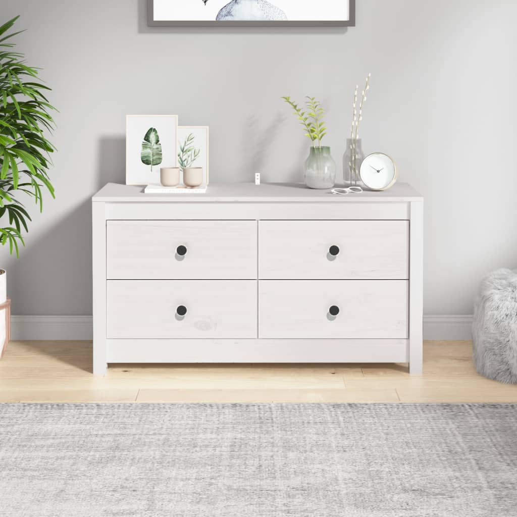vidaXL Dressoir 100x40x72 cm massief grenenhout