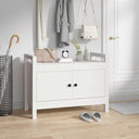 vidaXL Halbankje 80x40x60 cm massief grenenhout
