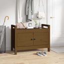 vidaXL Halbankje 80x40x60 cm massief grenenhout
