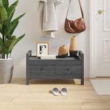 vidaXL Halbankje 80x40x60 cm massief grenenhout