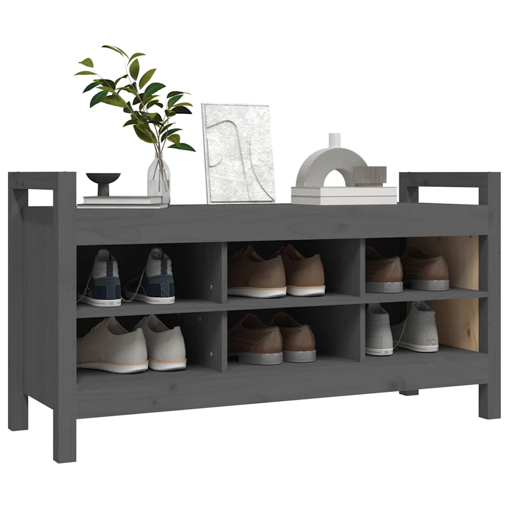 vidaXL Halbankje 80x40x60 cm massief grenenhout