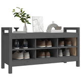 vidaXL Halbankje 80x40x60 cm massief grenenhout
