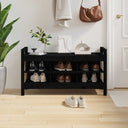vidaXL Halbankje 80x40x60 cm massief grenenhout