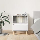 vidaXL Nightstand 40x35x50 cm white