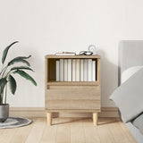 vidaXL Nightstand 40x35x50 cm white