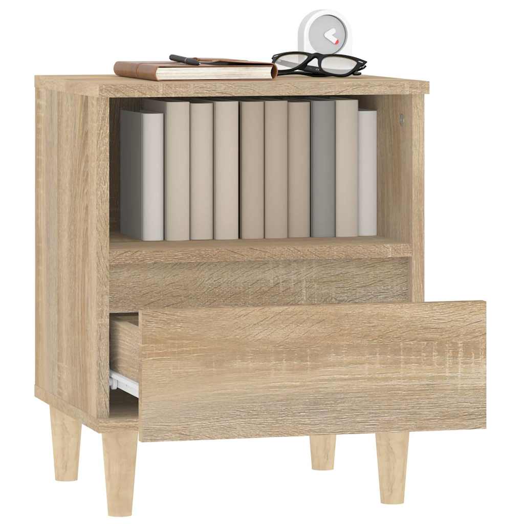 vidaXL Nightstand 40x35x50 cm white