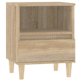 vidaXL Nightstand 40x35x50 cm white