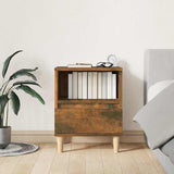 vidaXL Nightstand 40x35x50 cm white