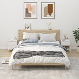 vidaXL Nightstand 40x35x50 cm white