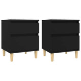 vidaXL Nightstand 40x35x50 cm white
