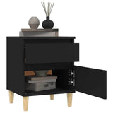 vidaXL Nightstand 40x35x50 cm white