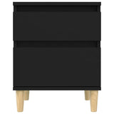 vidaXL Nightstand 40x35x50 cm white