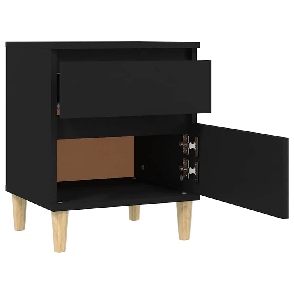 vidaXL Nightstand 40x35x50 cm white