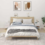 vidaXL Nightstand 40x35x50 cm white