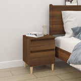vidaXL Nightstand 40x35x50 cm white
