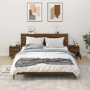 vidaXL Nightstand 40x35x50 cm white