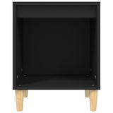 vidaXL Nachtkastje 40x35x50 cm bewerkt hout wit