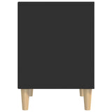 vidaXL Nachtkastje 40x35x50 cm bewerkt hout wit