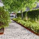 vidaXL Gazonranden 10 stuks 10x103 cm flexibel cortenstaal