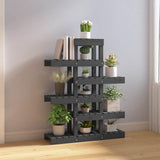 vidaXL Plantenstandaard 85x25x109,5 cm massief grenenhout