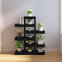 vidaXL Plantenstandaard 85x25x109,5 cm massief grenenhout