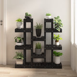 vidaXL Plantenstandaard 85x25x109,5 cm massief grenenhout