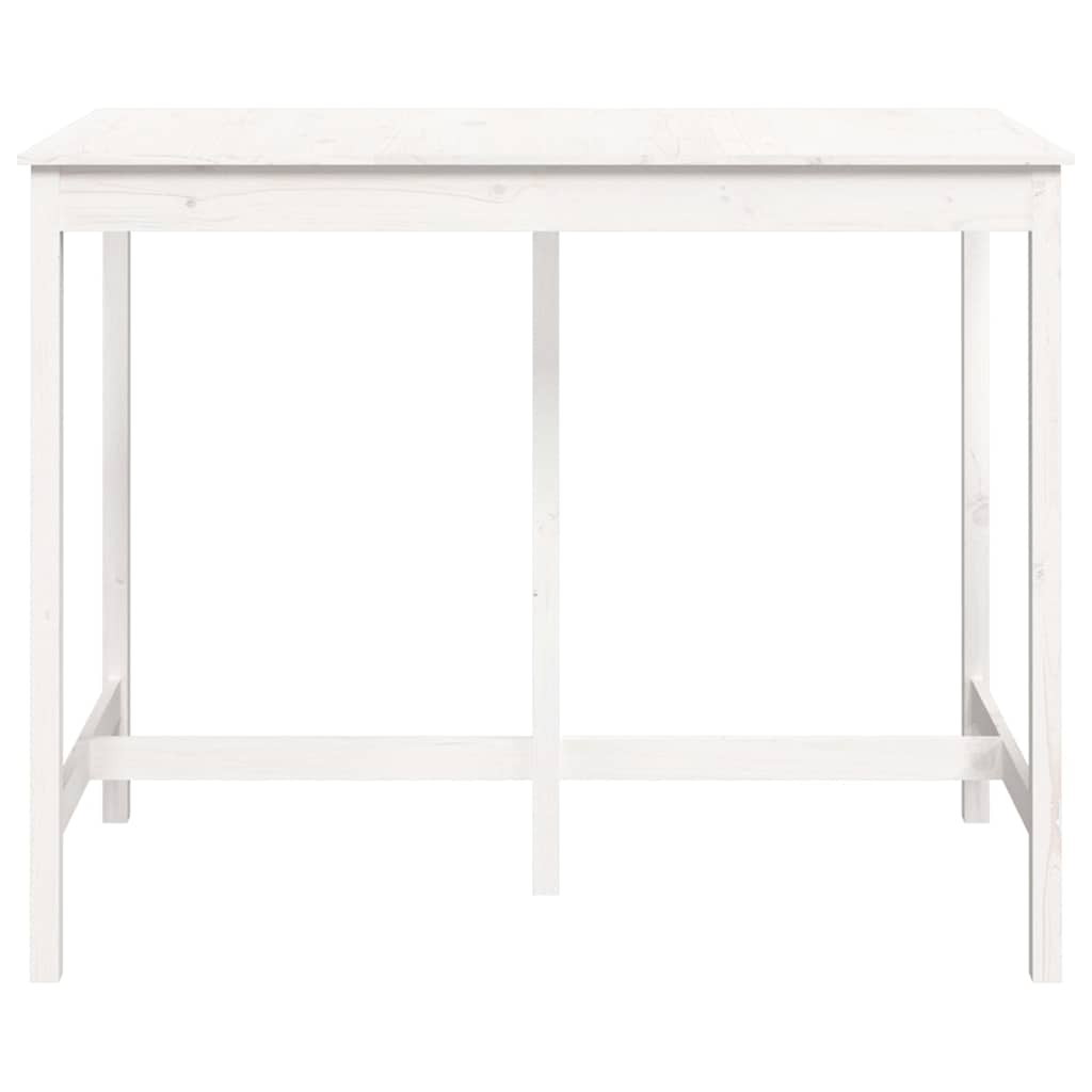 vidaXL Bar Table 140x80x110 cm Solid Pinewood