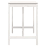 vidaXL Bar Table 140x80x110 cm Solid Pinewood