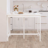 vidaXL Bar Table 140x80x110 cm Solid Pinewood