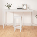 vidaXL Bar Table 140x80x110 cm Solid Pinewood