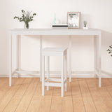 vidaXL Bar Table 140x80x110 cm Solid Pinewood