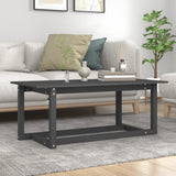 vidaXL Salontafel 110x55x45 cm massief grenenhout