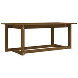 vidaXL Salontafel 110x55x45 cm massief grenenhout