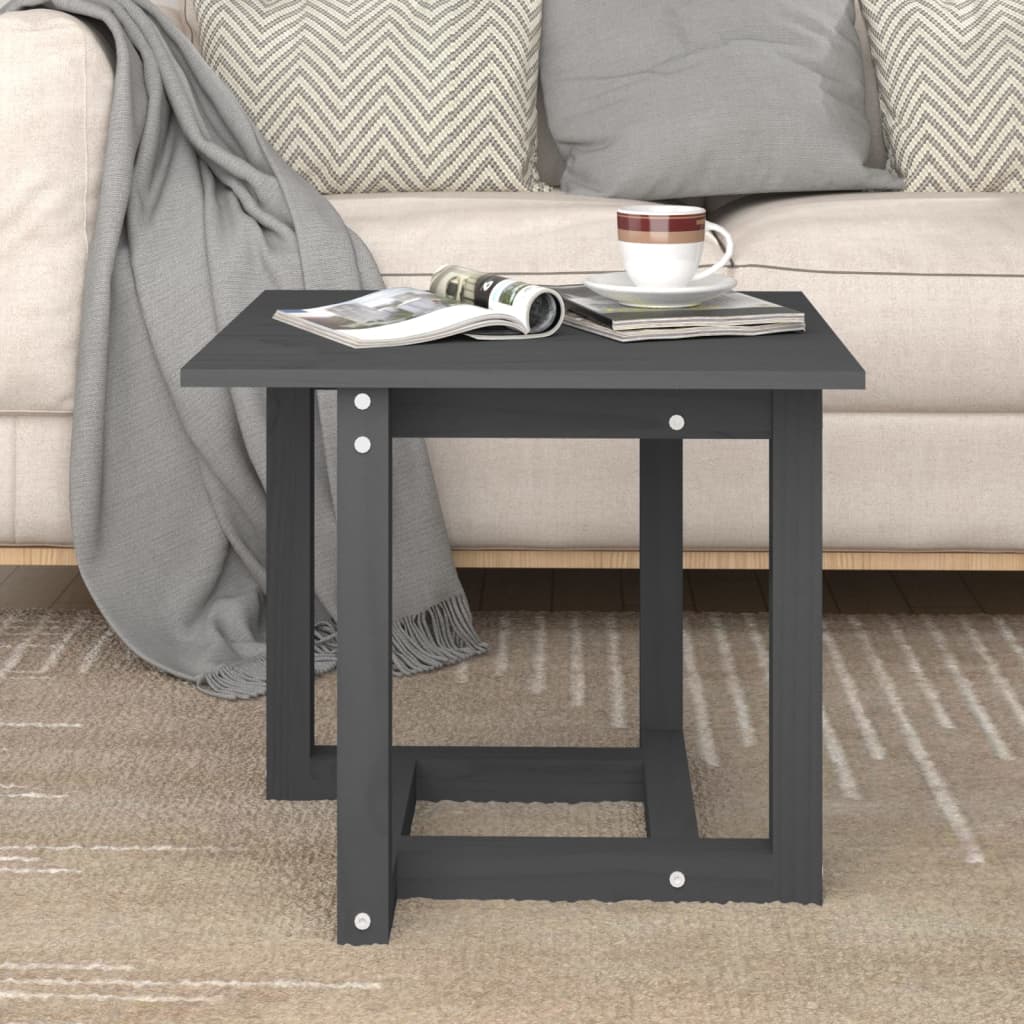 vidaXL Salontafel 110x55x45 cm massief grenenhout