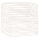 vidaXL Compostbak 80x80x78 cm massief grenenhout