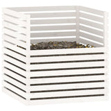 vidaXL Compostbak 80x80x78 cm massief grenenhout