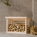 vidaXL Haardhoutrek 108x73x108 cm massief grenenhout