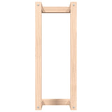 vidaXL Handdoekenrek 23x18x60 cm massief grenenhout