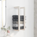 vidaXL Handdoekenrek 23x18x60 cm massief grenenhout