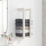 vidaXL Handdoekenrek 23x18x60 cm massief grenenhout