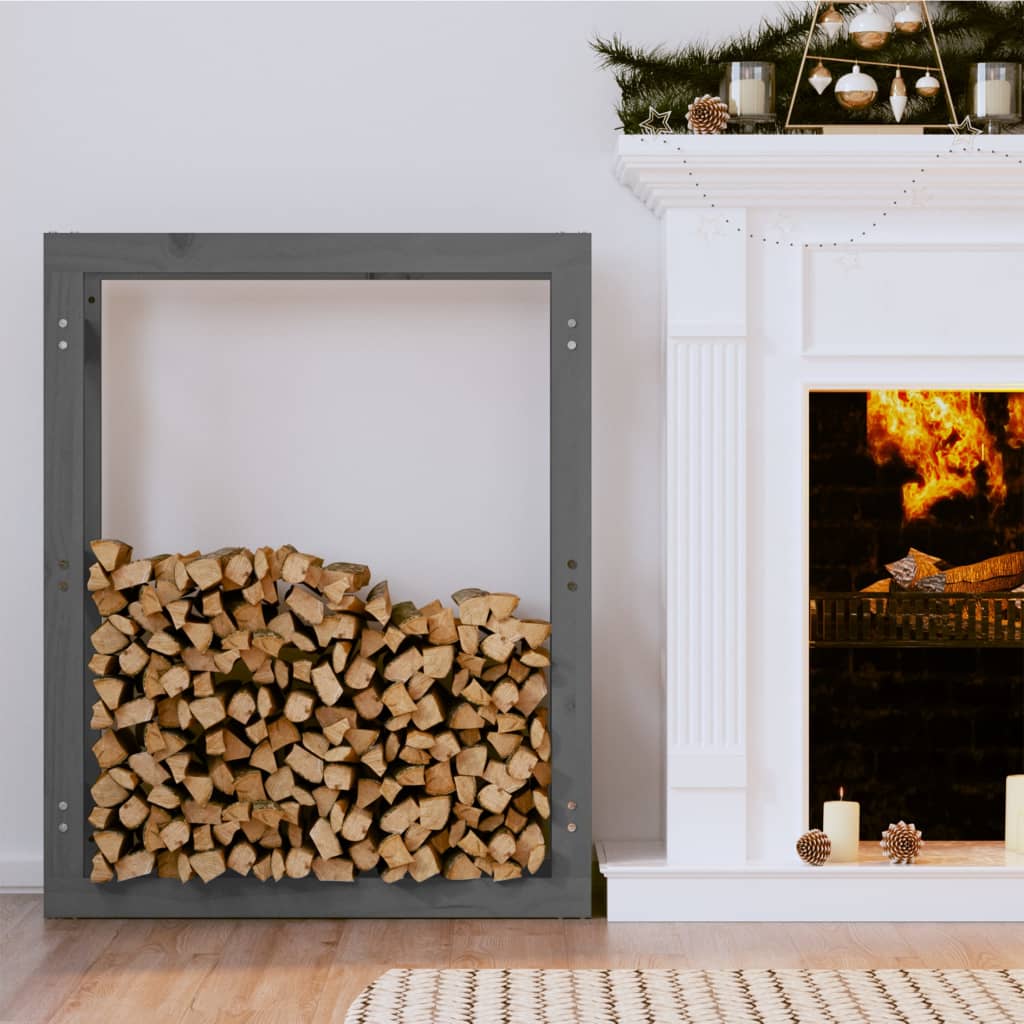 vidaXL Firewood Rack 41x25x100 cm Solid Pine