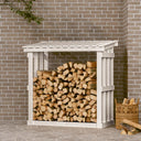 vidaXL Haardhoutrek 108x64,5x109 cm massief grenenhout