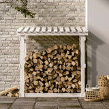 vidaXL Haardhoutrek 108x64,5x109 cm massief grenenhout