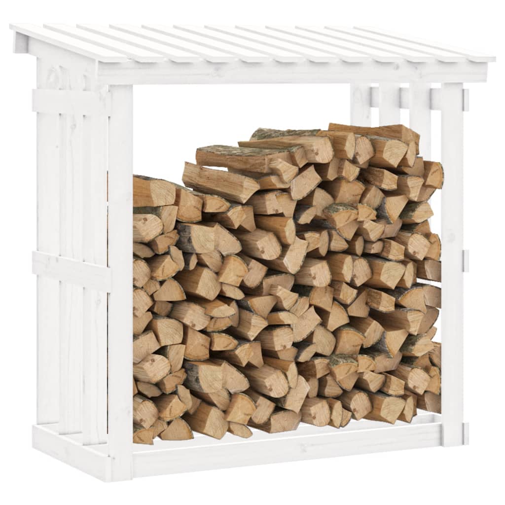 vidaXL Haardhoutrek 108x64,5x109 cm massief grenenhout