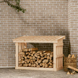 vidaXL Haardhoutrek 108x64,5x109 cm massief grenenhout