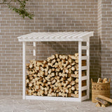 vidaXL Haardhoutrek 108x64,5x110 cm massief grenenhout