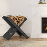 vidaXL Log Holder 47x39.5x48 cm Solid Pinewood